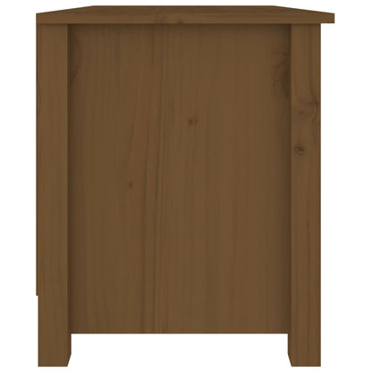 Scarpiera Miele 70x38x45,5 cm in Legno Massello di Pino - homemem39