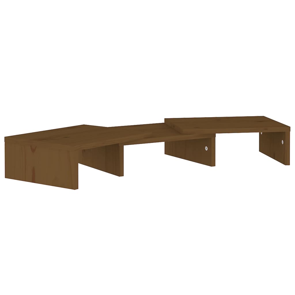 Supporto per Monitor Miele 60x24x10,5 cm Legno Massello di Pino - homemem39