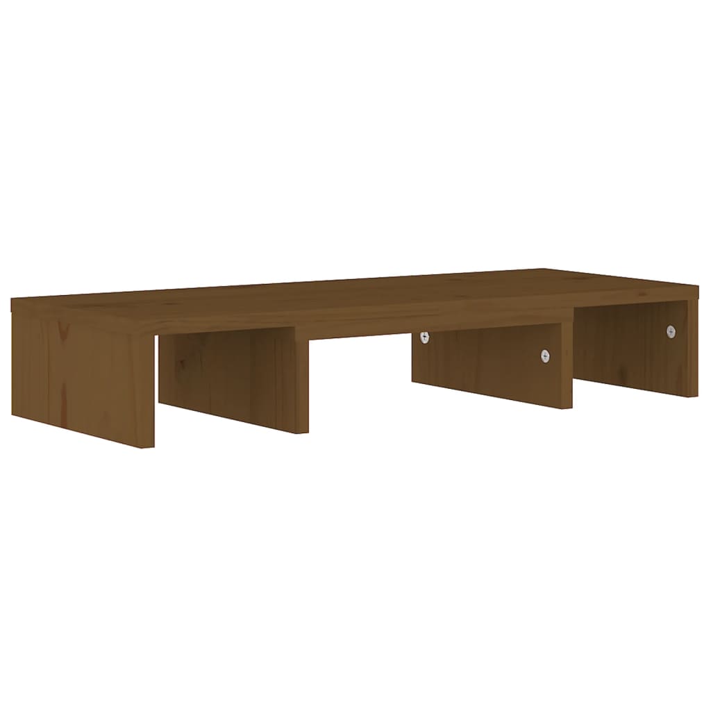 Supporto per Monitor Miele 60x24x10,5 cm Legno Massello di Pino - homemem39