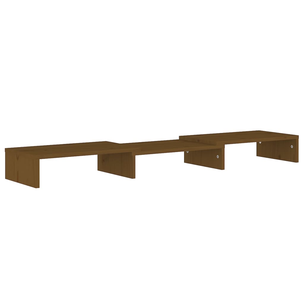 Supporto per Monitor Miele 80x24x10,5 cm Legno Massello di Pino - homemem39