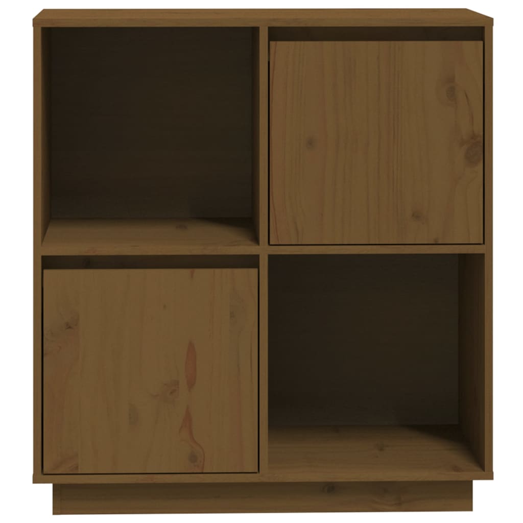 Credenza Miele 74x35x80 cm in Legno Massello di Pino - homemem39