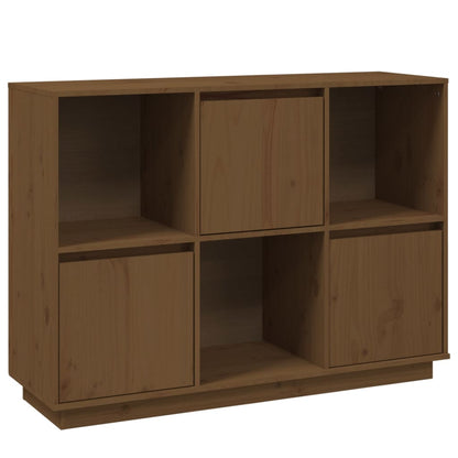 Credenza Miele 110,5x35x80 cm in Legno Massello di Pino - homemem39