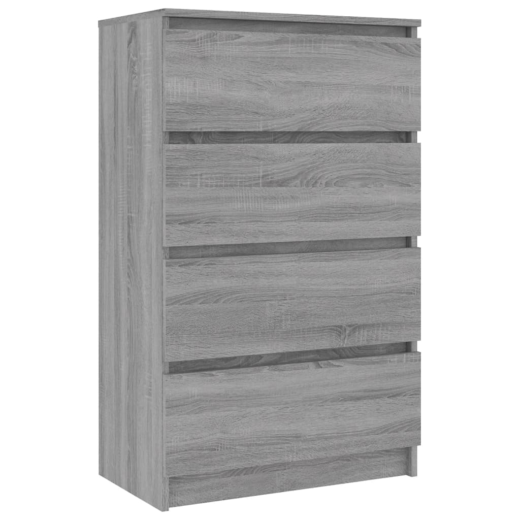 Credenza Grigio Sonoma 60x35x98,5 cm in Legno Multistrato - homemem39