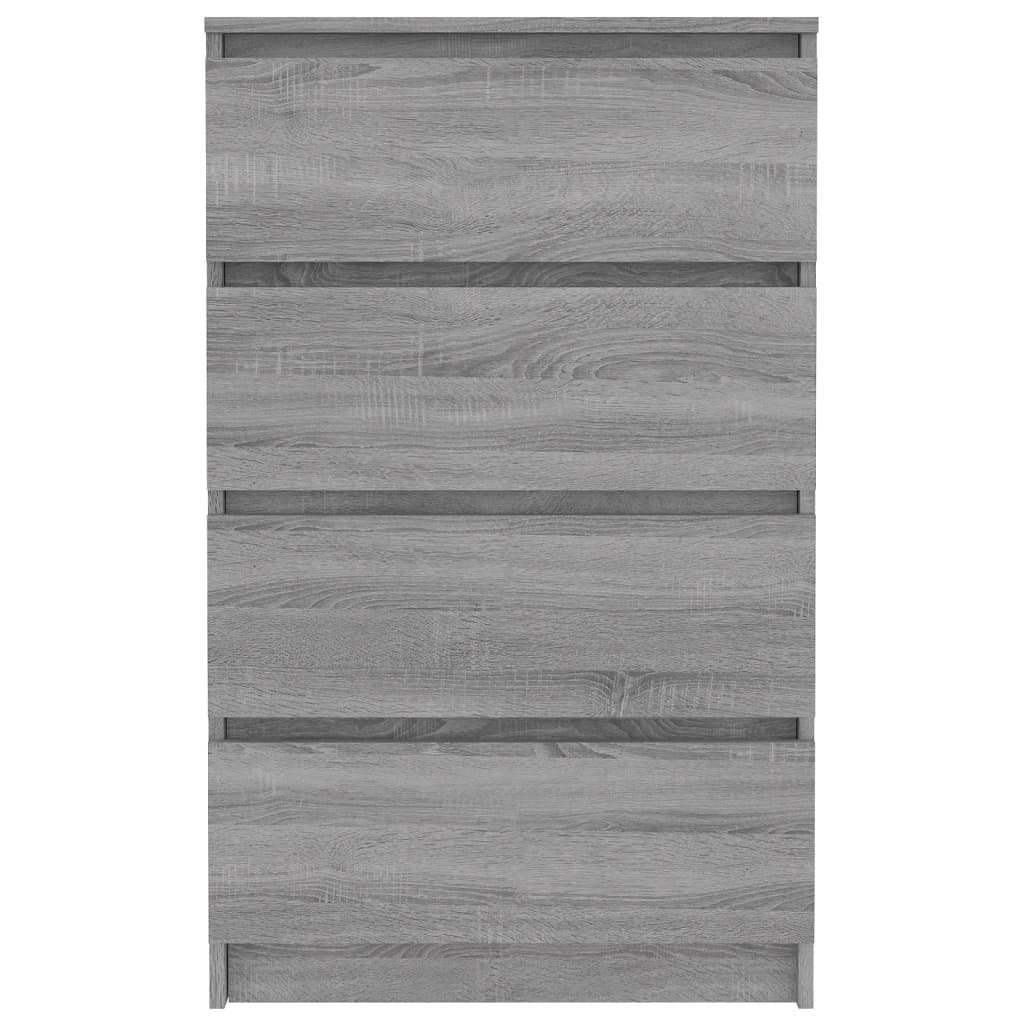 Credenza Grigio Sonoma 60x35x98,5 cm in Legno Multistrato - homemem39