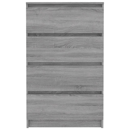 Credenza Grigio Sonoma 60x35x98,5 cm in Legno Multistrato - homemem39