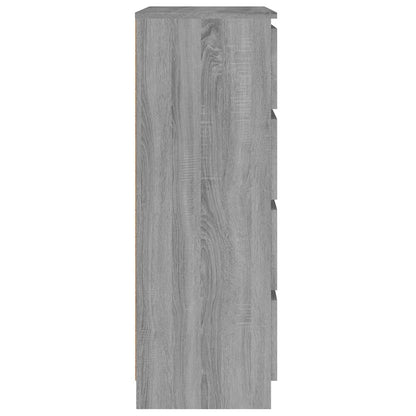 Credenza Grigio Sonoma 60x35x98,5 cm in Legno Multistrato - homemem39