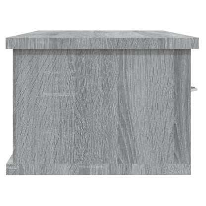 Mobile a Muro Grigio Sonoma 88x26x18,5 cm in Legno Multistrato - homemem39