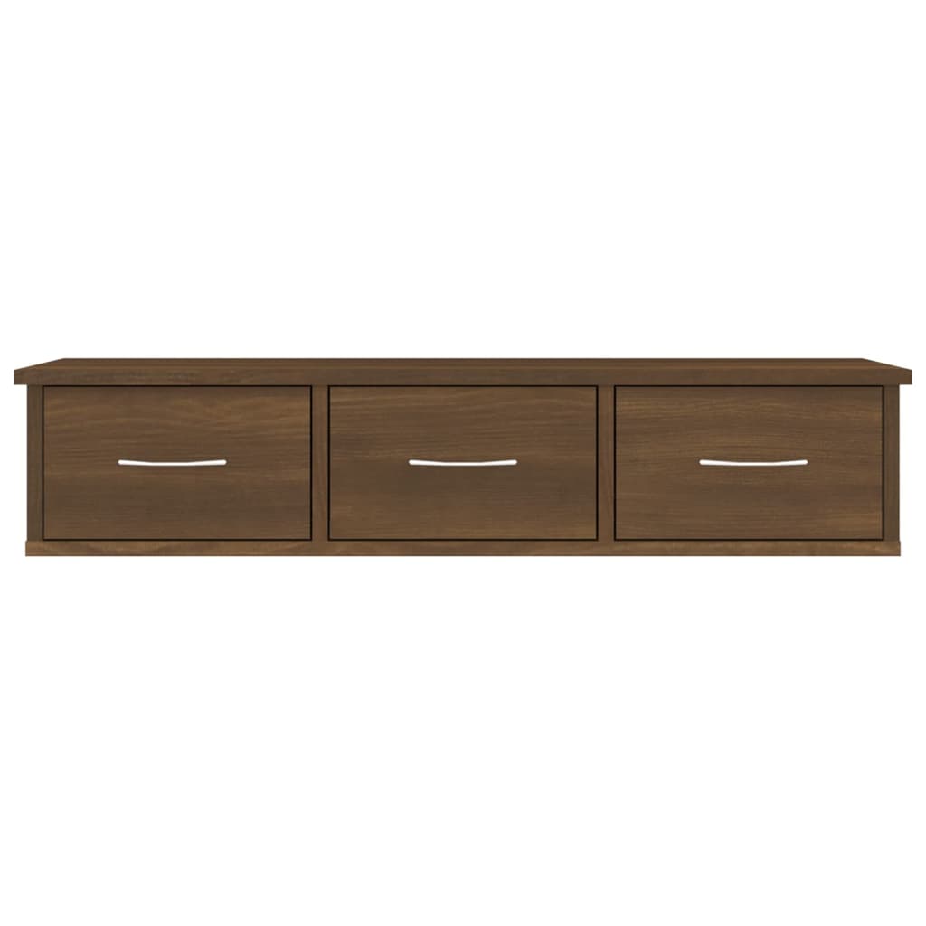 Armadietto Parete Rovere Marrone 88x26x18,5cm Legno Multistrato - homemem39