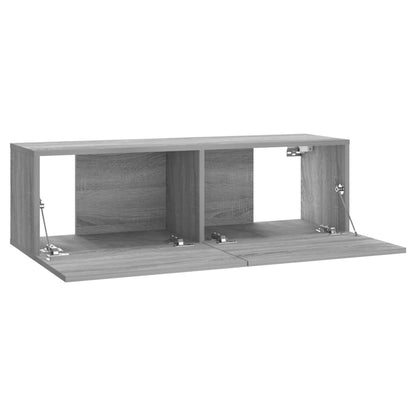 Libreria Grigio Sonoma 100x30x30 cm in Legno Ingegnerizzato - homemem39