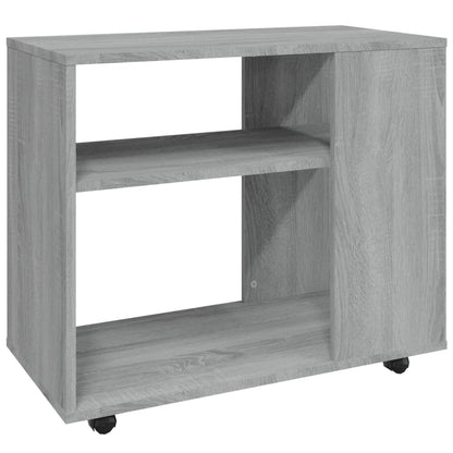 Tavolino da Salotto Grigio Sonoma 70x35x55 cm Legno Multistrato - homemem39