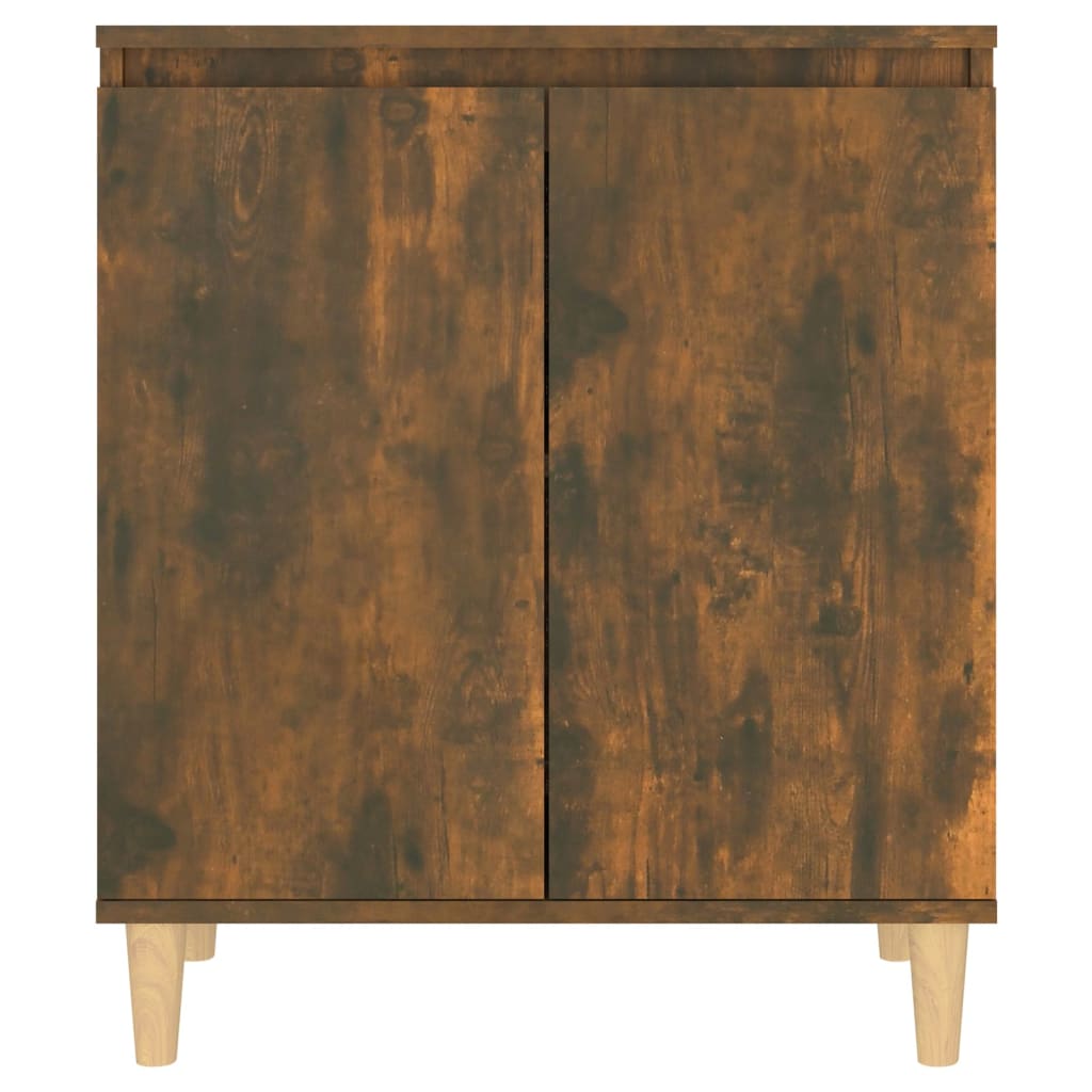 Credenza Rovere Fumo 60x35x70 cm in Legno Multistrato - homemem39