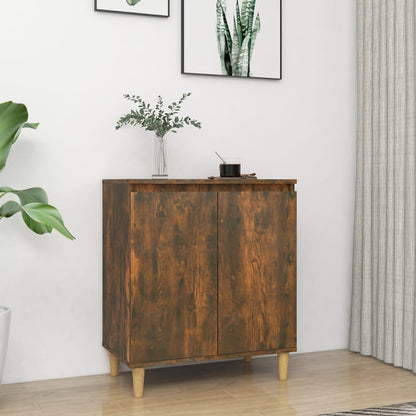 Credenza Rovere Fumo 60x35x70 cm in Legno Multistrato - homemem39