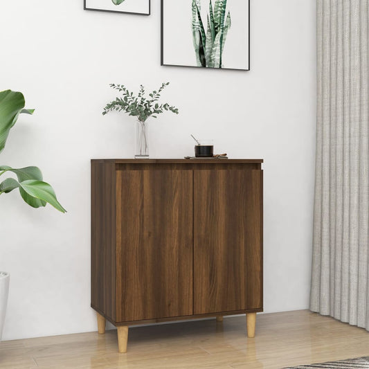 Credenza Rovere Marrone 60x35x70 cm in Legno Ingegnerizzato - homemem39