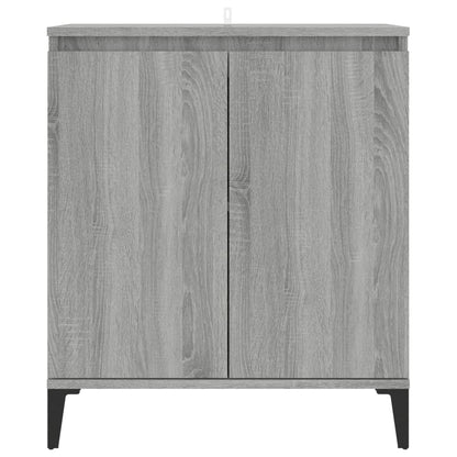 Credenza Grigio Sonoma 60x35x70 cm in Legno Ingegnerizzato - homemem39