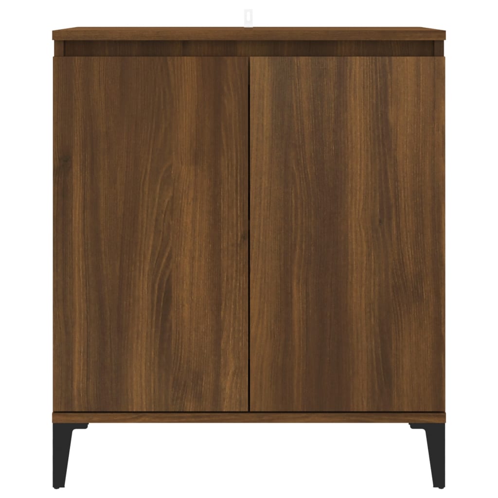 Credenza Rovere Marrone 60x35x70 cm in Legno Ingegnerizzato - homemem39