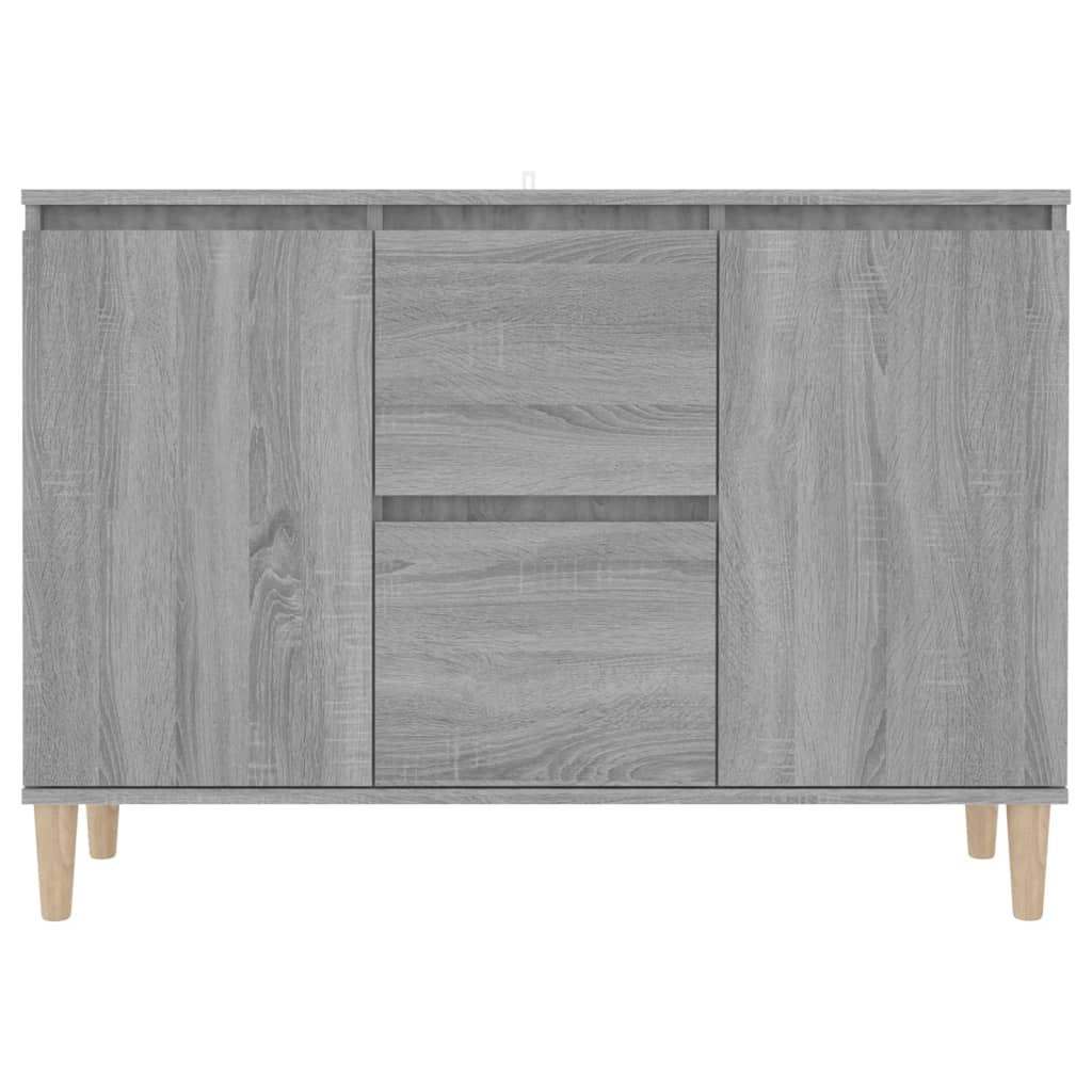 Credenza Grigio Sonoma 103,5x35x70 cm in Legno Ingegnerizzato - homemem39