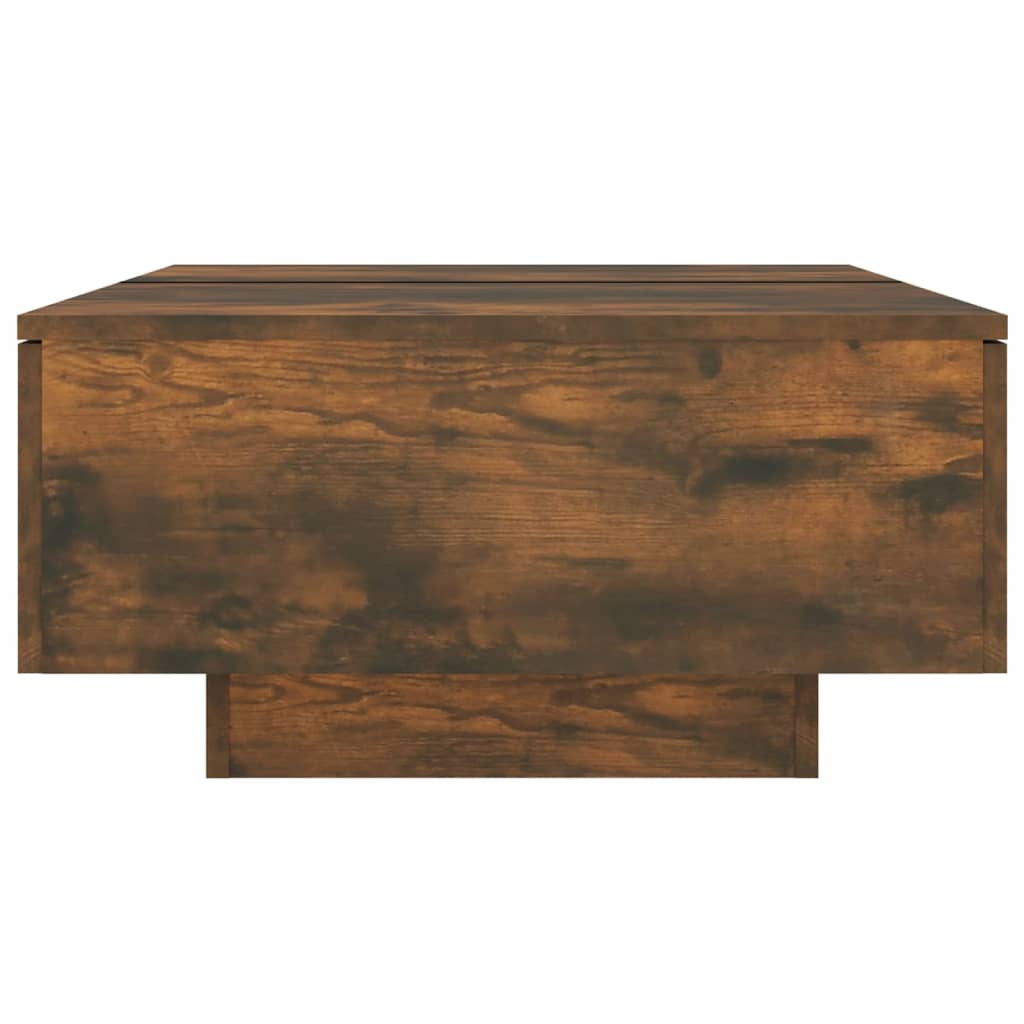 Tavolino da Salotto Rovere Fumo 90x60x31 cm Legno Multistrato - homemem39