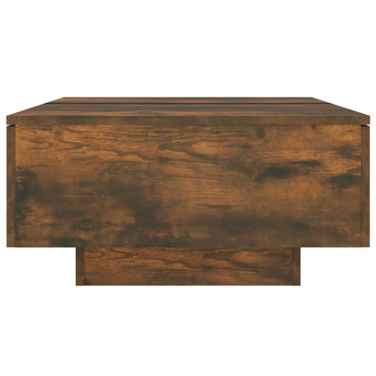 Tavolino da Salotto Rovere Fumo 90x60x31 cm Legno Multistrato - homemem39