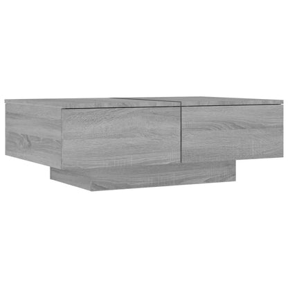 Tavolino da Salotto Grigio Sonoma 90x60x31 cm Legno Multistrato - homemem39