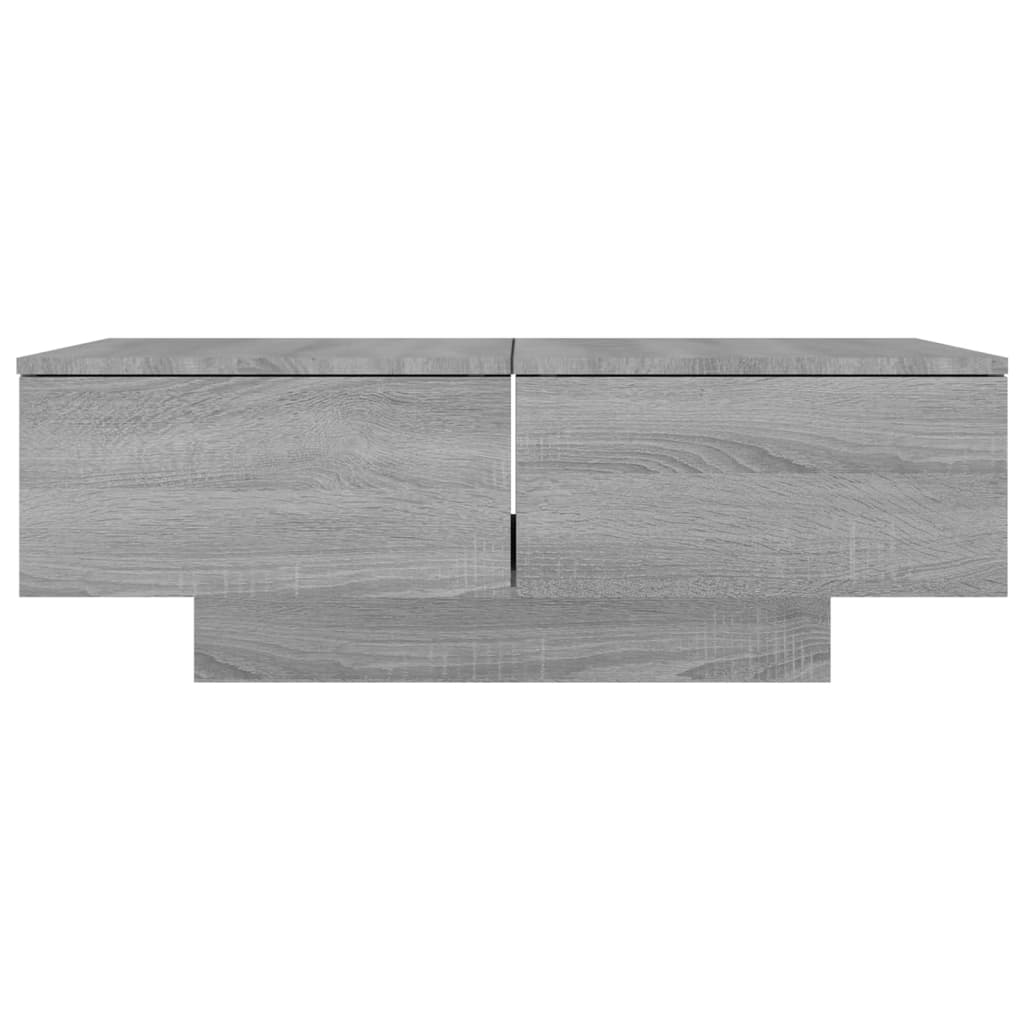 Tavolino da Salotto Grigio Sonoma 90x60x31 cm Legno Multistrato - homemem39