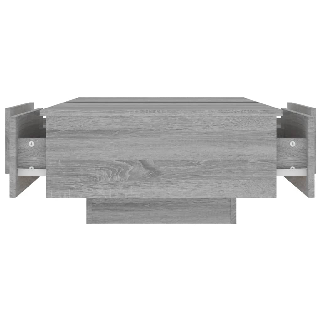 Tavolino da Salotto Grigio Sonoma 90x60x31 cm Legno Multistrato - homemem39