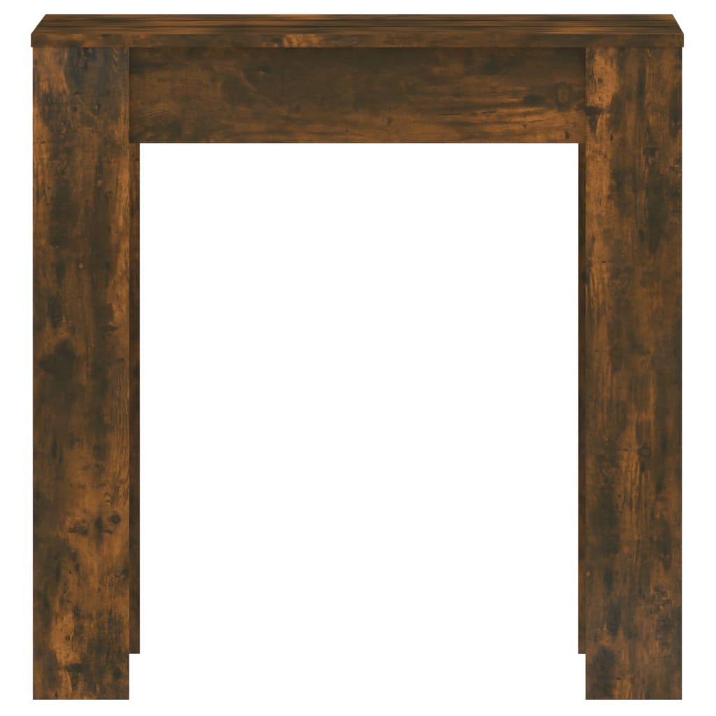 Tavolo da Pranzo Rovere Fumo 140x74,5x76 cm Legno Multistrato - homemem39