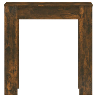 Tavolo da Pranzo Rovere Fumo 140x74,5x76 cm Legno Multistrato - homemem39