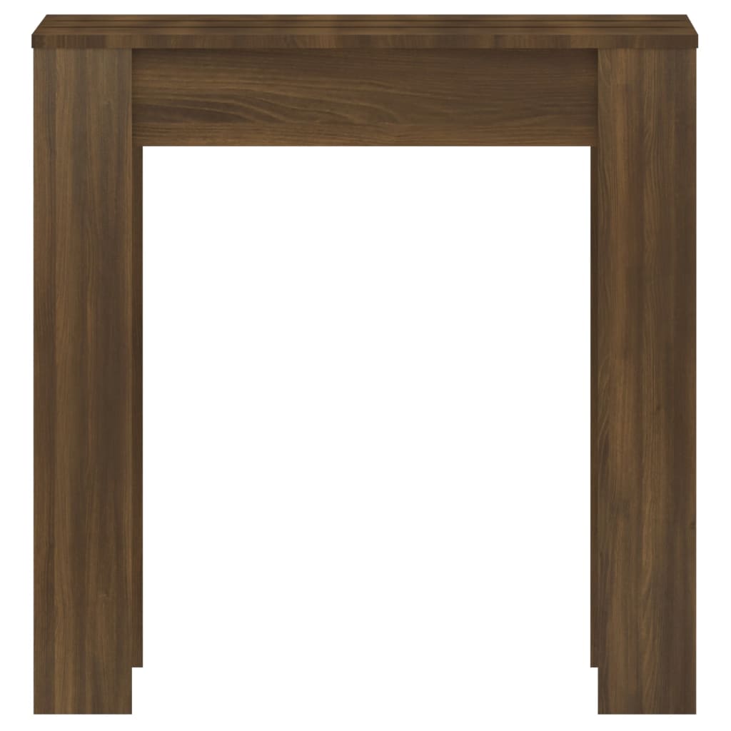 Tavolo da Pranzo Rovere Marrone 140x74,5x76cm Legno Multistrato - homemem39