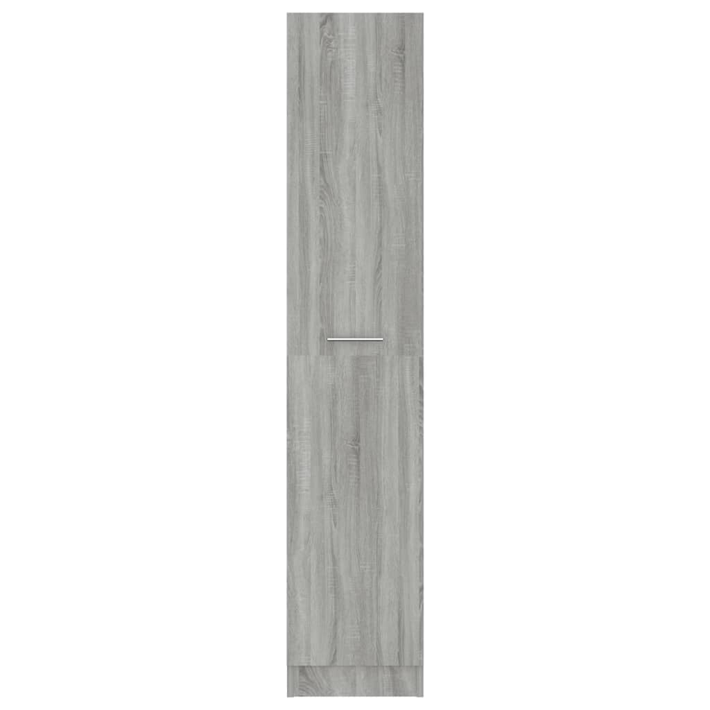 Mobile Farmacia Grigio Sonoma 30x42,5x150 cm Legno Multistrato - homemem39