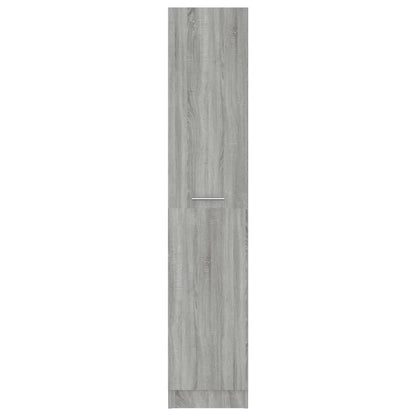 Mobile Farmacia Grigio Sonoma 30x42,5x150 cm Legno Multistrato - homemem39