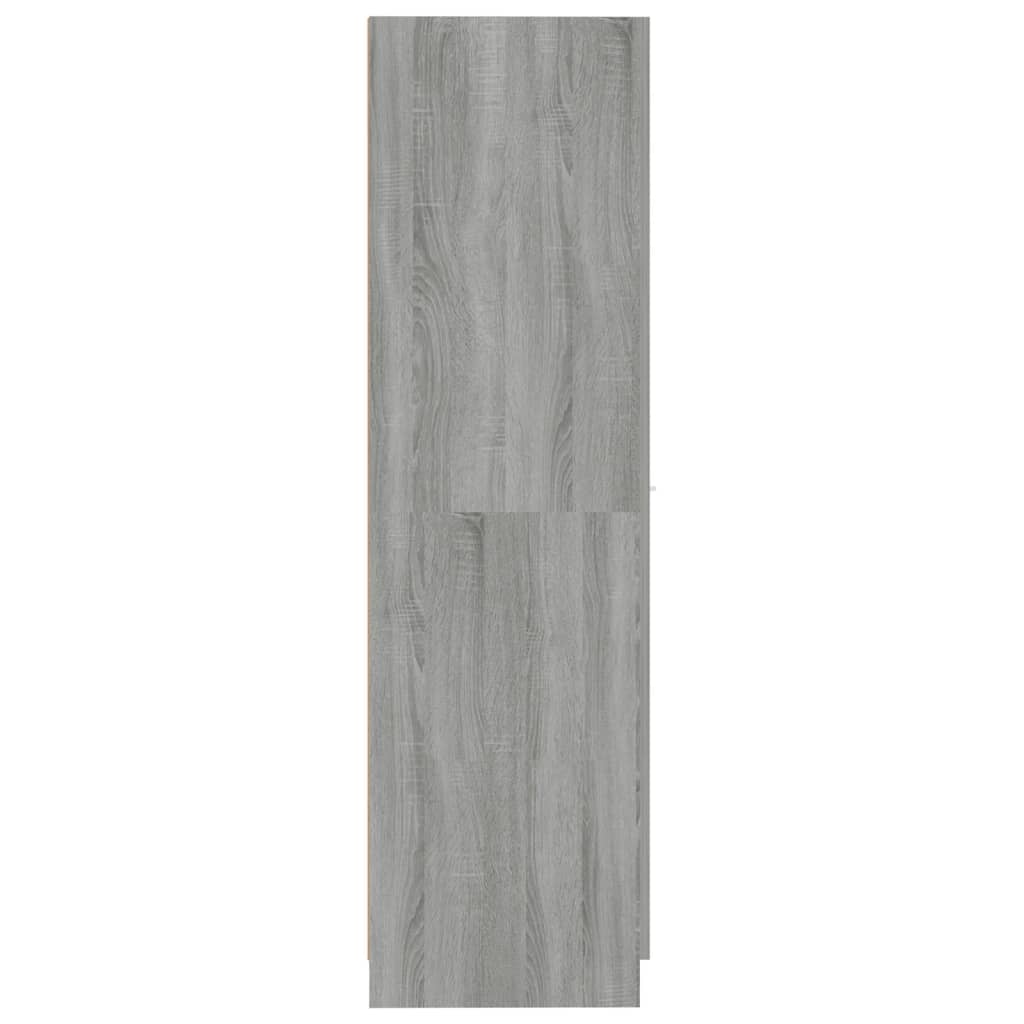 Mobile Farmacia Grigio Sonoma 30x42,5x150 cm Legno Multistrato - homemem39