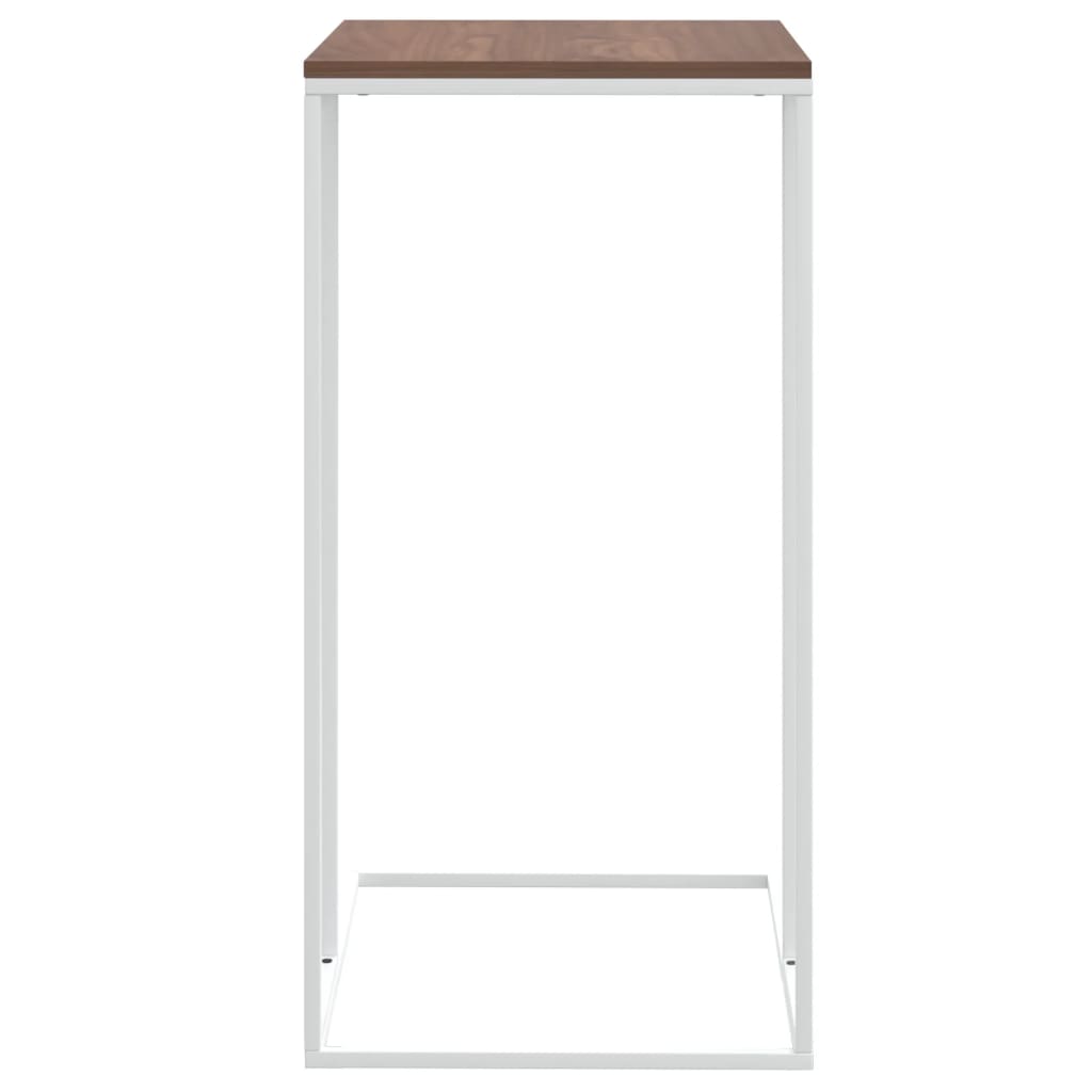 Tavolino da Salotto Bianco 40x30x59 cm in Legno Multistrato - homemem39
