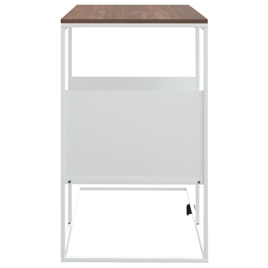 Tavolino Bianco 55x36x59,5 cm Legno Multistrato - homemem39