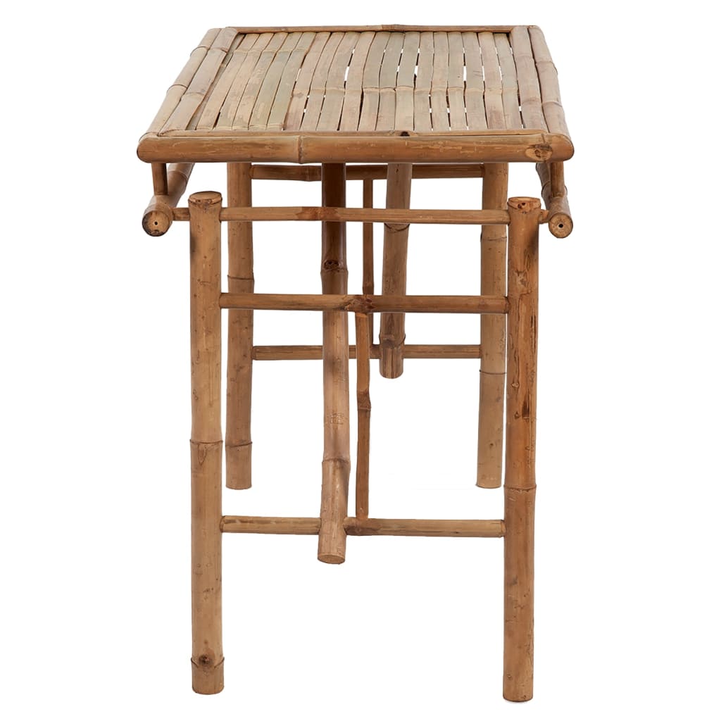 Tavolo da Giardino Pieghevole 115x50x75 cm Bambù - homemem39
