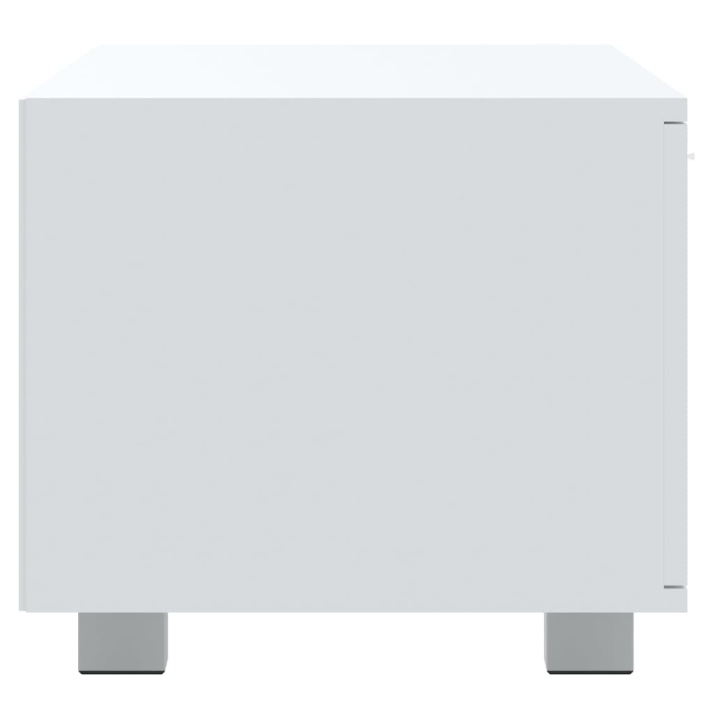 Mobile Porta TV Bianco 120x40,5x35 cm in Legno Multistrato - homemem39
