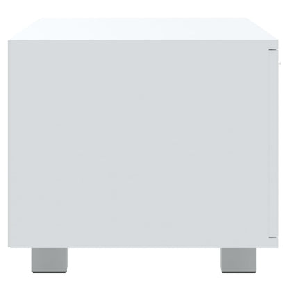 Mobile Porta TV Bianco 120x40,5x35 cm in Legno Multistrato - homemem39