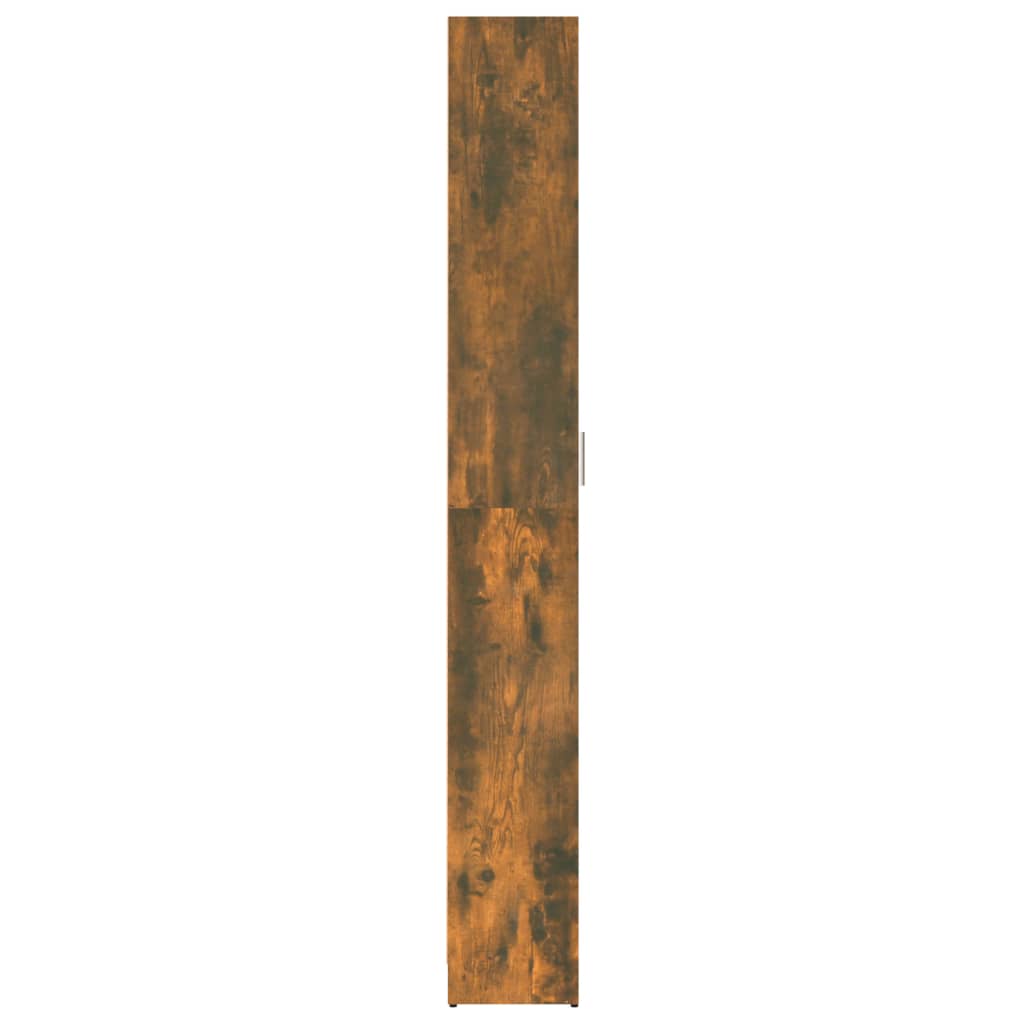 Armadio da Corridoio Rovere Fumo 55x25x189 cm Legno Multistrato - homemem39