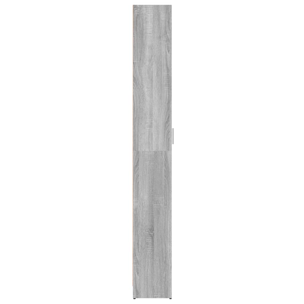 Armadio Corridoio Grigio Sonoma 55x25x189 cm Legno Multistrato - homemem39