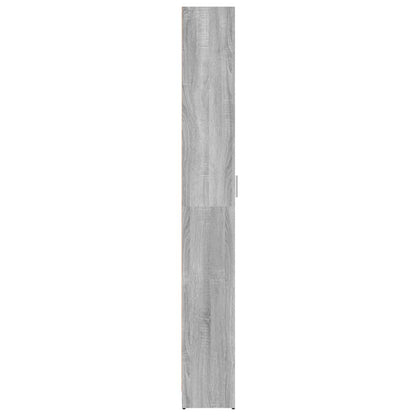 Armadio Corridoio Grigio Sonoma 55x25x189 cm Legno Multistrato - homemem39