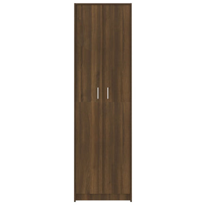 Armadio Corridoio Rovere Marrone 55x25x189 cm Legno Multistrato - homemem39