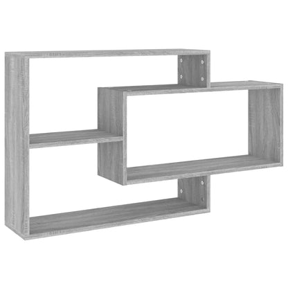 Mensola a Muro Grigio Sonoma 104x20x58,5 cm Legno Multistrato - homemem39