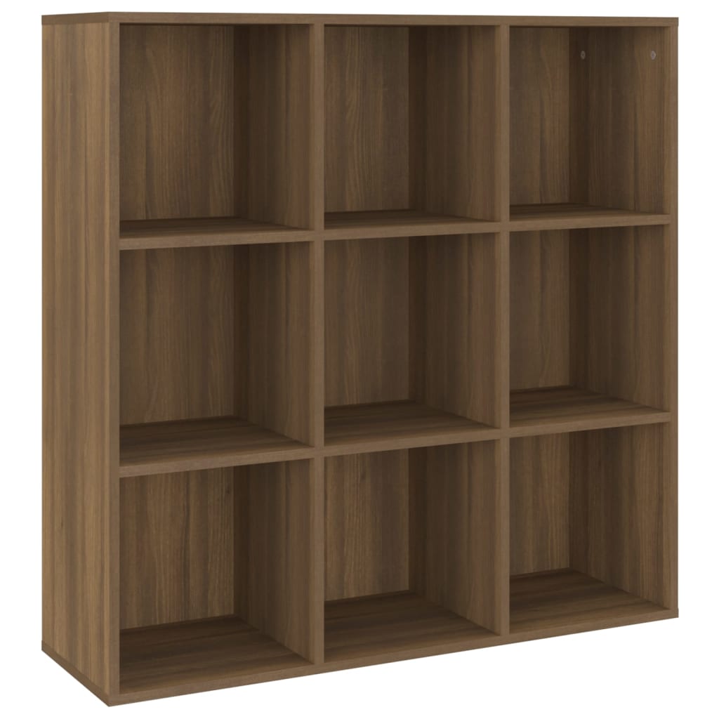 Libreria Rovere Marrone 98x30x98 cm - homemem39