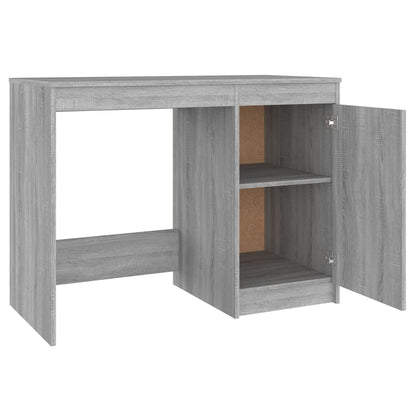 Scrivania Grigio Sonoma 100x50x76 cm in Legno Multistrato - homemem39