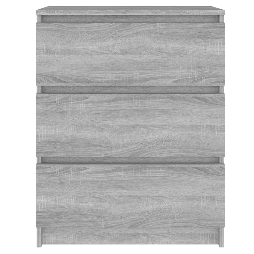 Credenza Grigio Sonoma 60x35x76 cm in Legno Multistrato - homemem39