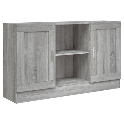 Credenza Grigio Sonoma 120x30,5x70 cm in Legno Multistrato - homemem39