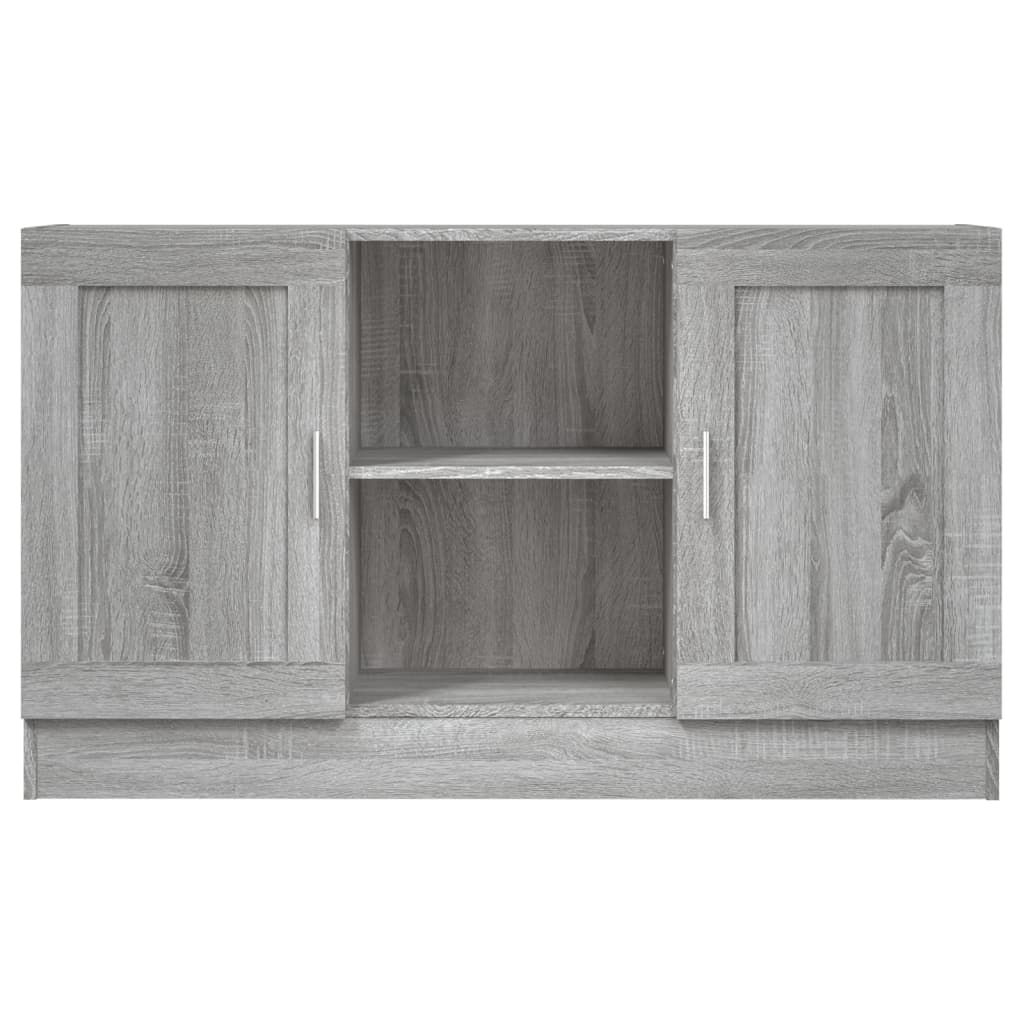 Credenza Grigio Sonoma 120x30,5x70 cm in Legno Multistrato - homemem39