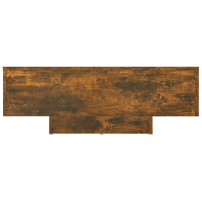 Tavolino da Salotto Rovere Fumo 85x55x31cm in Legno Multistrato - homemem39