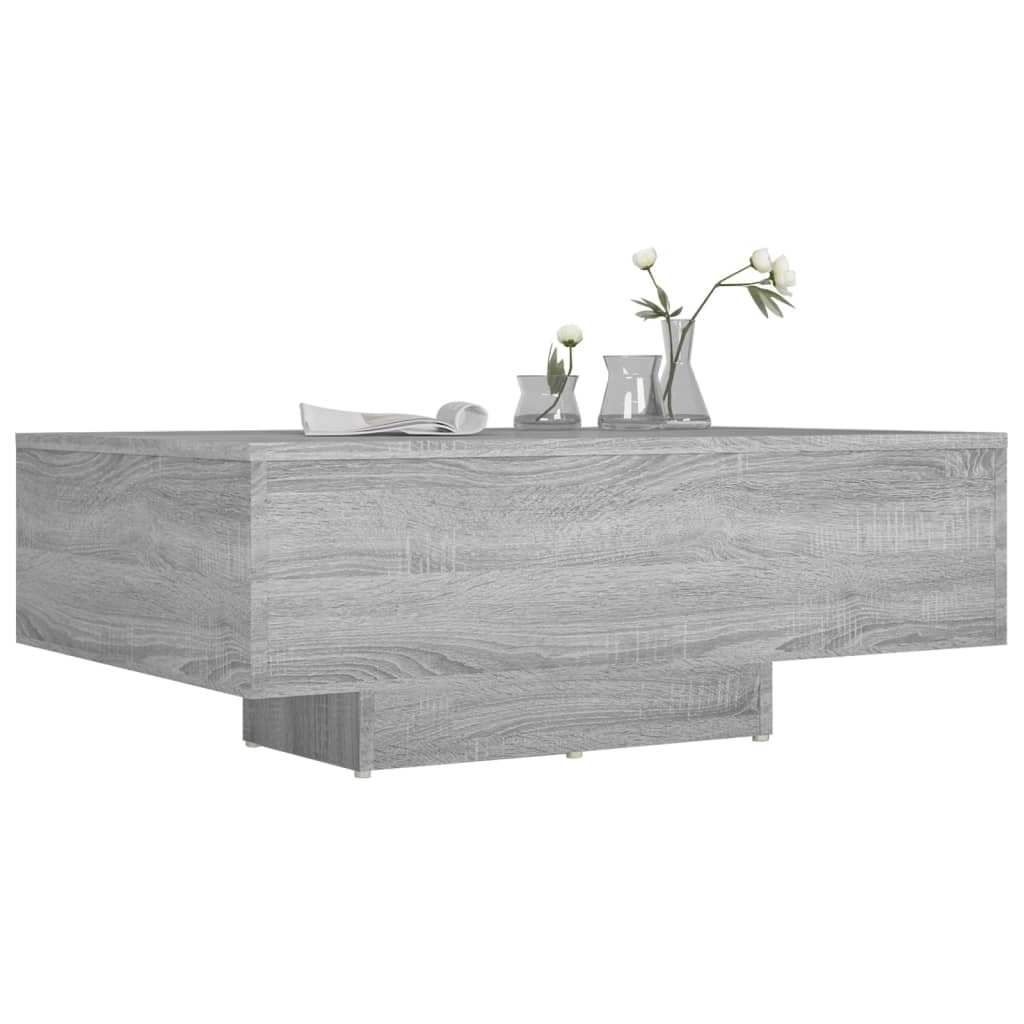 Tavolino da Salotto Grigio Sonoma 85x55x31 cm Legno Multistrato - homemem39