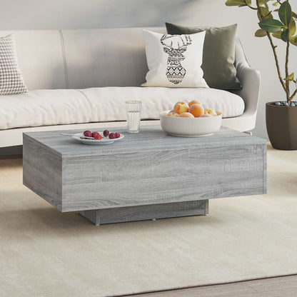 Tavolino da Salotto Grigio Sonoma 85x55x31 cm Legno Multistrato - homemem39