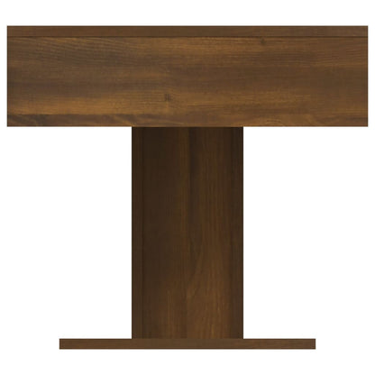 Tavolino da Salotto Rovere Marrone 96x50x45cm Legno Multistrato - homemem39